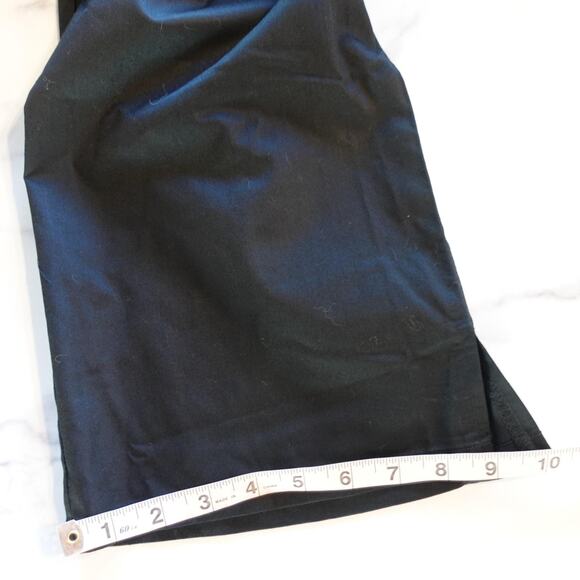 Cherokee Luxe Scrub Pants Womens Small Black Drawstring Cargo Wide Leg Nursing - Picture 11 of 12